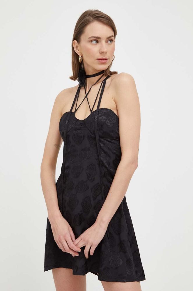 Сукня For Love & Lemons колір чорний mini пряма