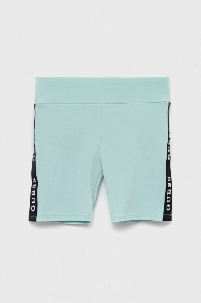 Дитячі шорти Guess з аплікацією колір бірюзовий (2874284)