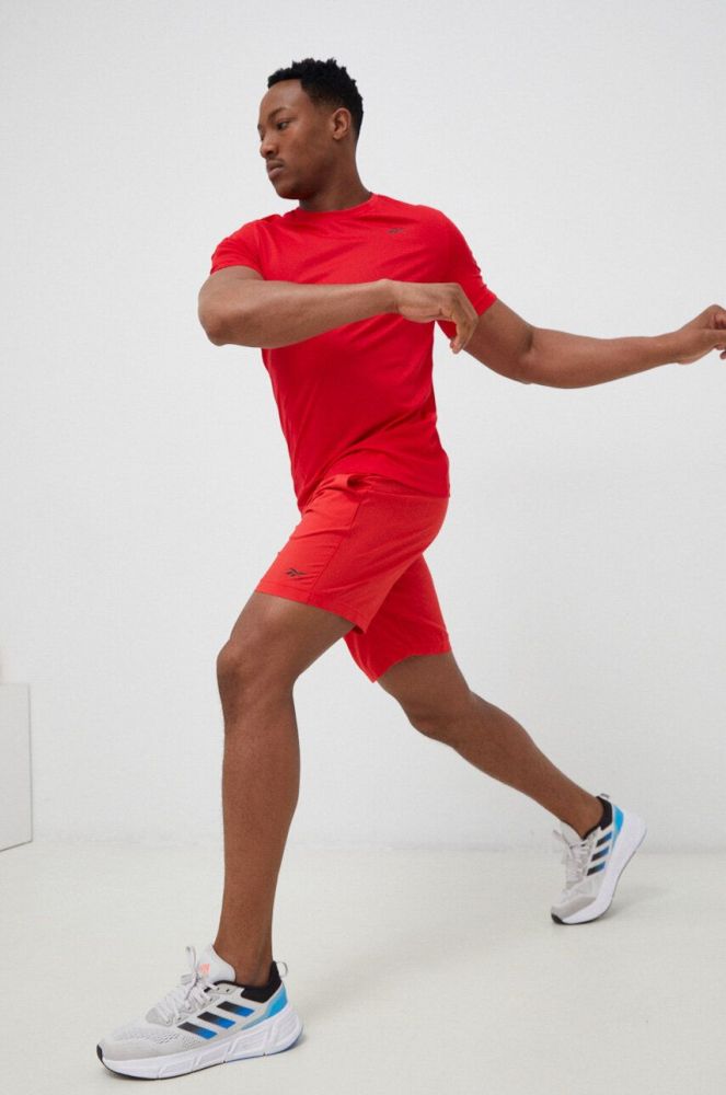 Шорти для тренувань Reebok Workout Ready колір червоний