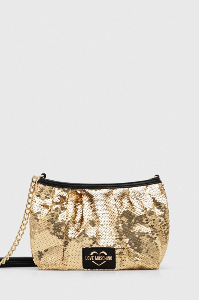 Сумочка Love Moschino колір золотий (3118067)