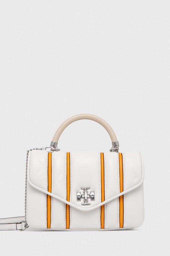 Шкіряна сумочка Tory Burch колір білий (3145372)